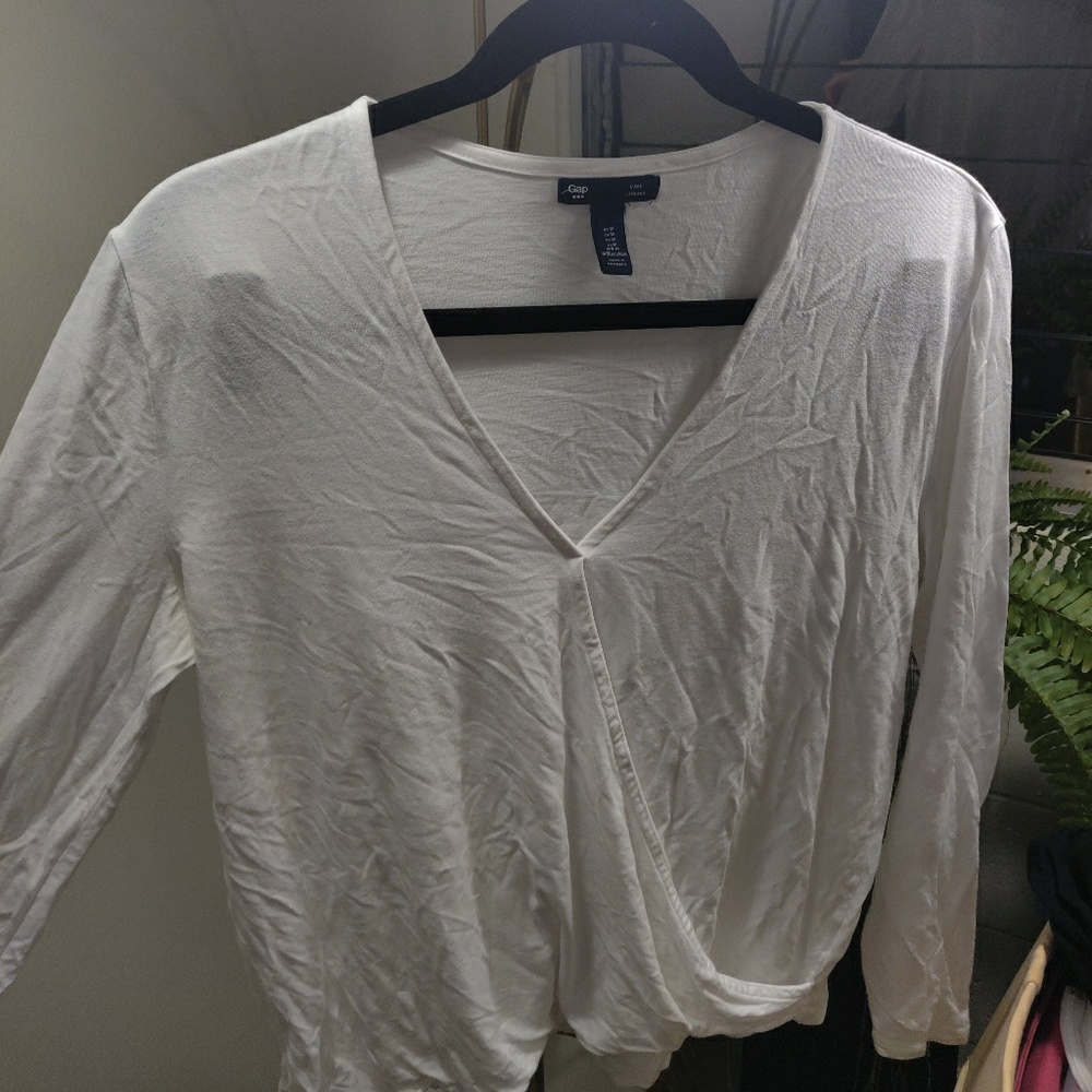 GAP Faux wrap top